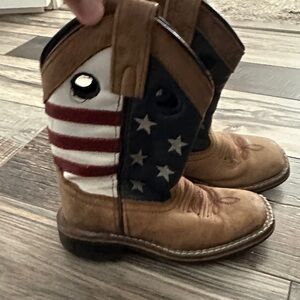 Kids Patriotic Cowboy Boots